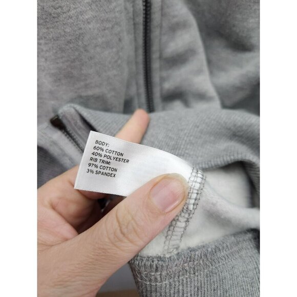 Duluth Trading Co. Gray Zip-Up Hoodie Sweatshirt - Picture 4 of 7